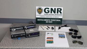 Homem detido em Cabeceiras de Basto por furtos em interior de veículo