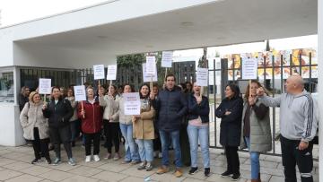 Assistentes operacionais de escolas lutam por melhores condições de trabalho