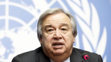 António Guterres pede mais medidas para combater alterações climáticas