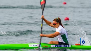 Teresa Portela termina no 10.ª lugar em K1 500 metros