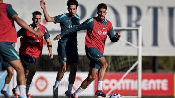 Portugal faz último treino antes da estreia com a Croácia