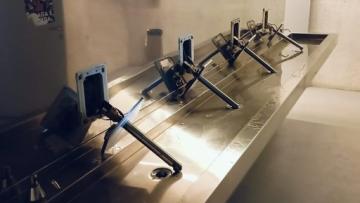 Adeptos do Betis vandalizaram torneiras das casas de banho do Estádio Municipal de Braga