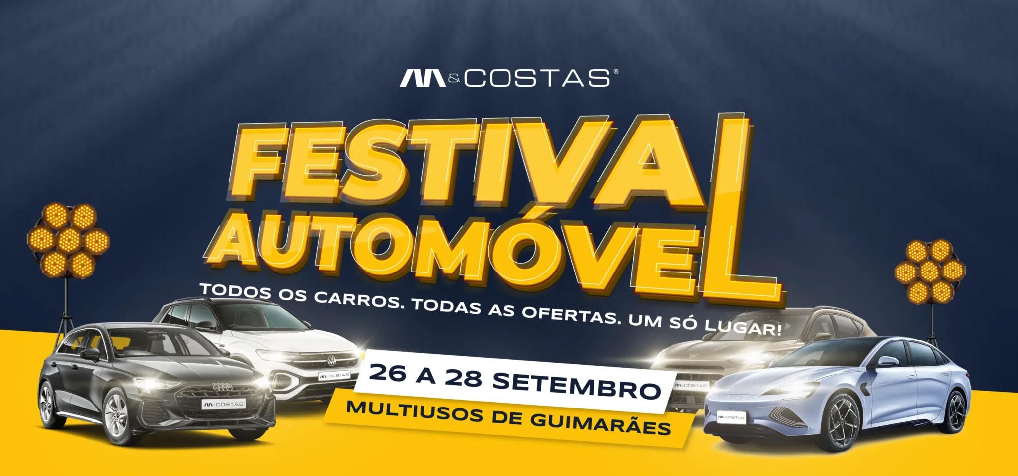 Grupo M. & Costas organiza Festival Automóvel em Guimarães