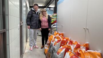 AD Fafe entrega 220 kg de ração no Canil Municipal