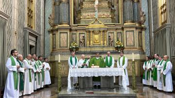 Arciprestado de Braga recorda  sacerdotes falecidos com visita e missa nos Congregados