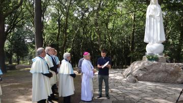 Santuário do Sameiro tem novo queimador e escultura de Nossa Senhora restaurada
