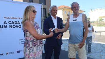 Câmara de Famalicão entregou primeiras chaves de habitação acessível