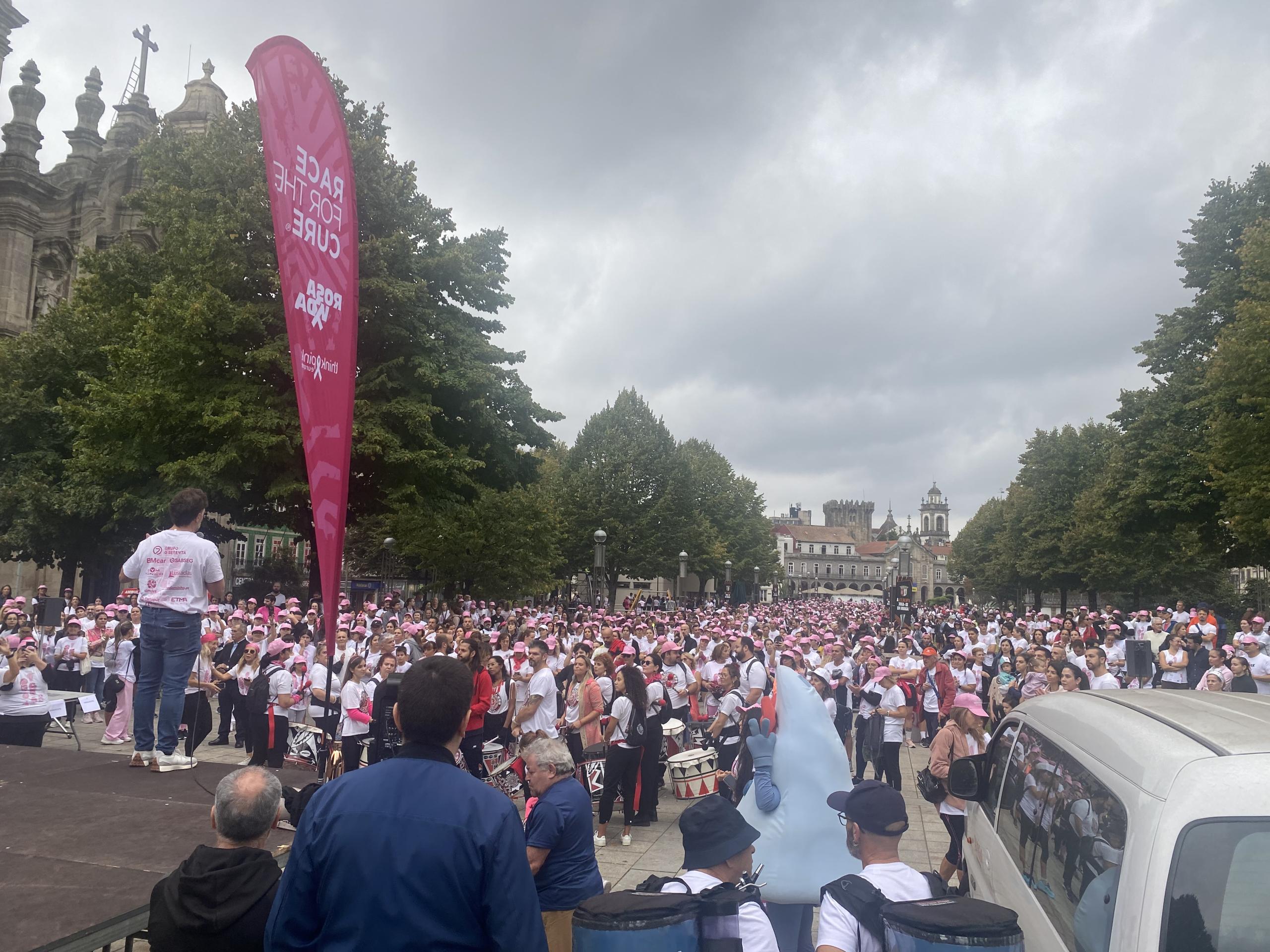 Braga “vestiu-se” de rosa e realizou a maior Race For the Cure de sempre