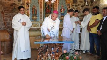Arcebispo de Braga presidiu à bênção e dedicação da capela da Senhora do Amparo