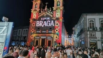 Mais de 600 mil nos primeiros dois dias e museus cheios marcam Noite Branca de Braga