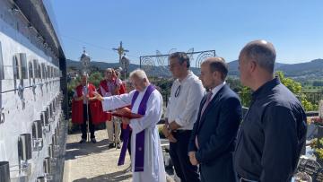 Cemitério de Esporões “cresce”  em capacidade com 36 columbários
