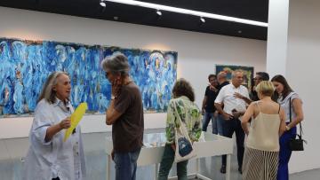 Exposição de Ana Vidigal na zet gallery deu início a 30 horas de oferta cultural aos bracarenses