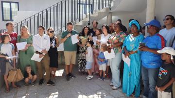 Domus celebra 30 anos com entrega de habitações a famílias refugiadas