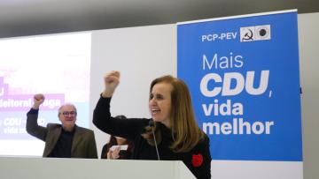 CDU aposta em Sandra Cardoso para reconquistar deputado por Braga