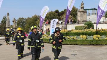 Superação e companheirismo unem 1500 bombeiros nos Escadórios do Bom Jesus