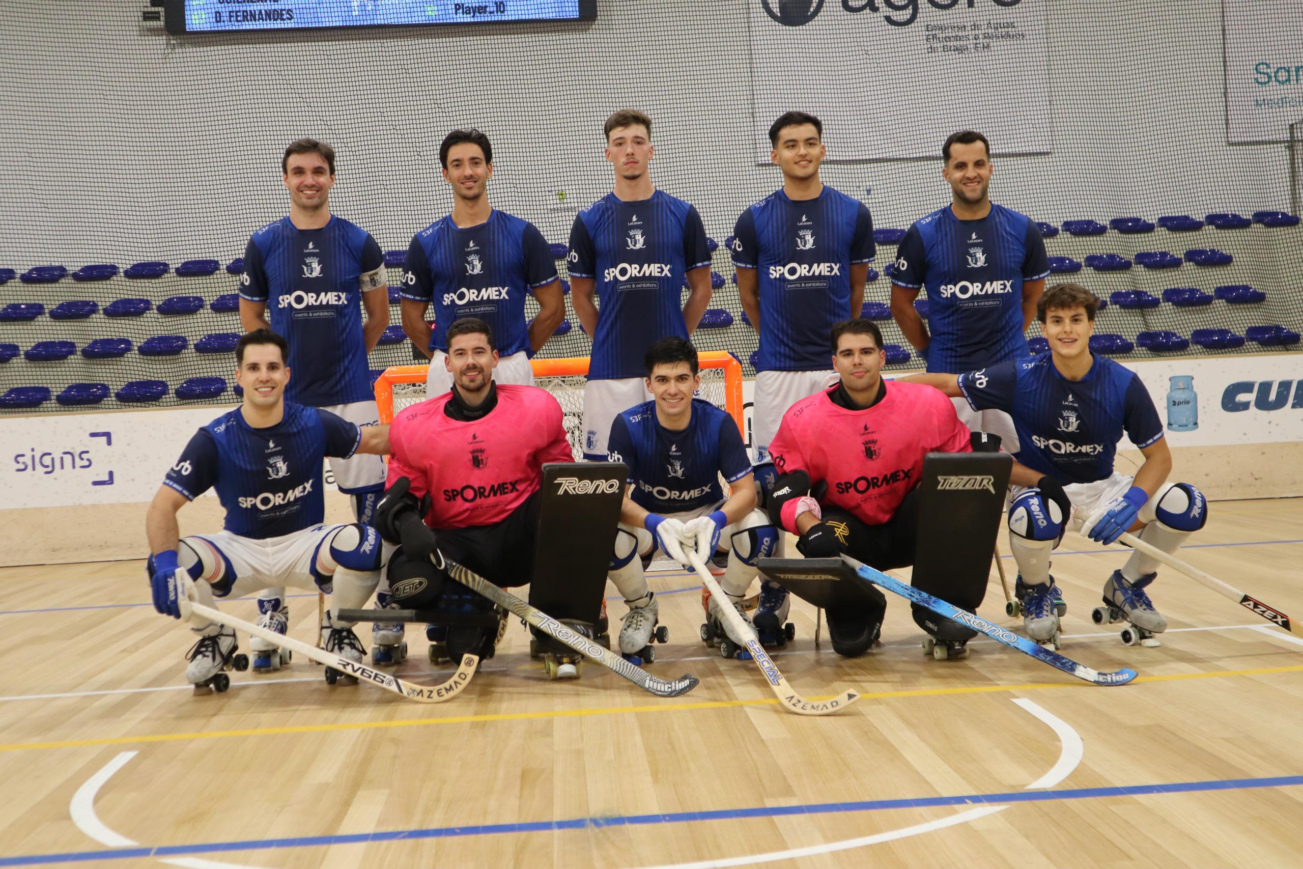 HC Braga venceu no pavilhão do CD Póvoa e colou-se ao Sporting no terceiro lugar