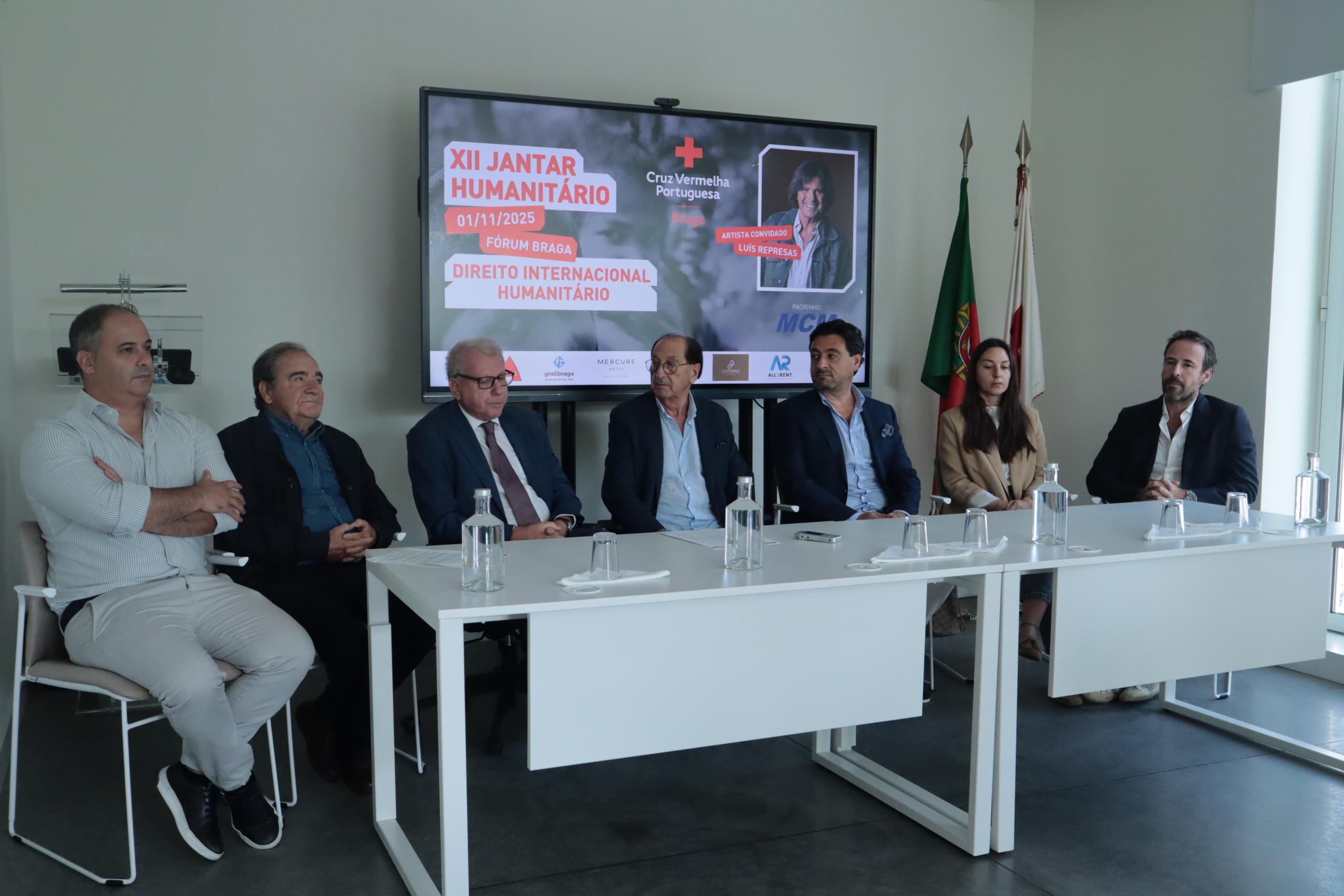 Jantar da Cruz Vermelha de Braga alerta para violação dos direitos humanitários