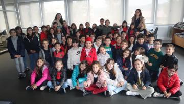 Turmas do 3.º ano do D. Diogo de Sousa visitaram instalações do Diário do Minho