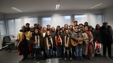 Utentes do Centro D. João Novais e Sousa cantaram os Reis no Diário do Minho
