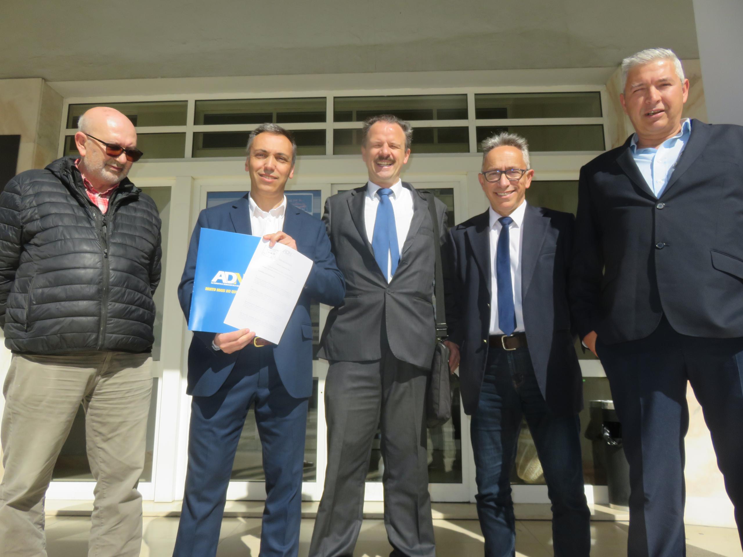 ADN candidata Gonçalo Bandeira por Braga e Luís Arezes por Viana do Castelo