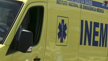 Jovem gravemente ferido em despiste seguido de capotamento em Viana