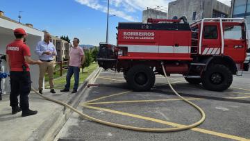Quartel dos Bombeiros de Póvoa de Lanhoso instala pontos de abastecimento de água de grande caudal