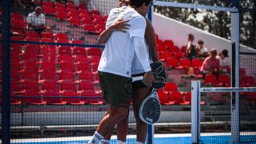 Irmãos Sofia e Pedro Araújo vão lutar pelo ouro nos pares mistos do padel