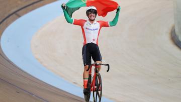 Vianense Iúri Leitão campeão da Europa na corrida por pontos