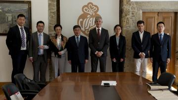 Autarca de Viana do Castelo e Embaixador da China em Portugal querem criar plataforma de trabalho conjunta