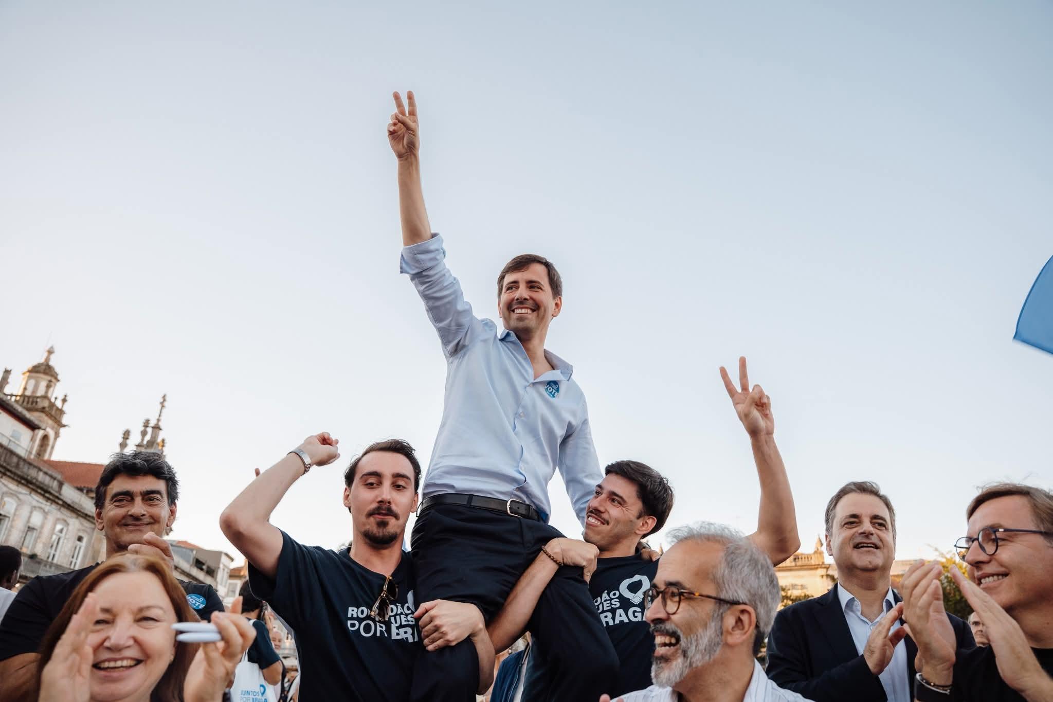 João Rodrigues assume vitória da coligação PSD/CDS/PPM em Braga