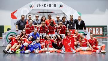 Benfica bate Nun'Álvares conquista Supertaça feminina de futsal pela sétima vez seguida