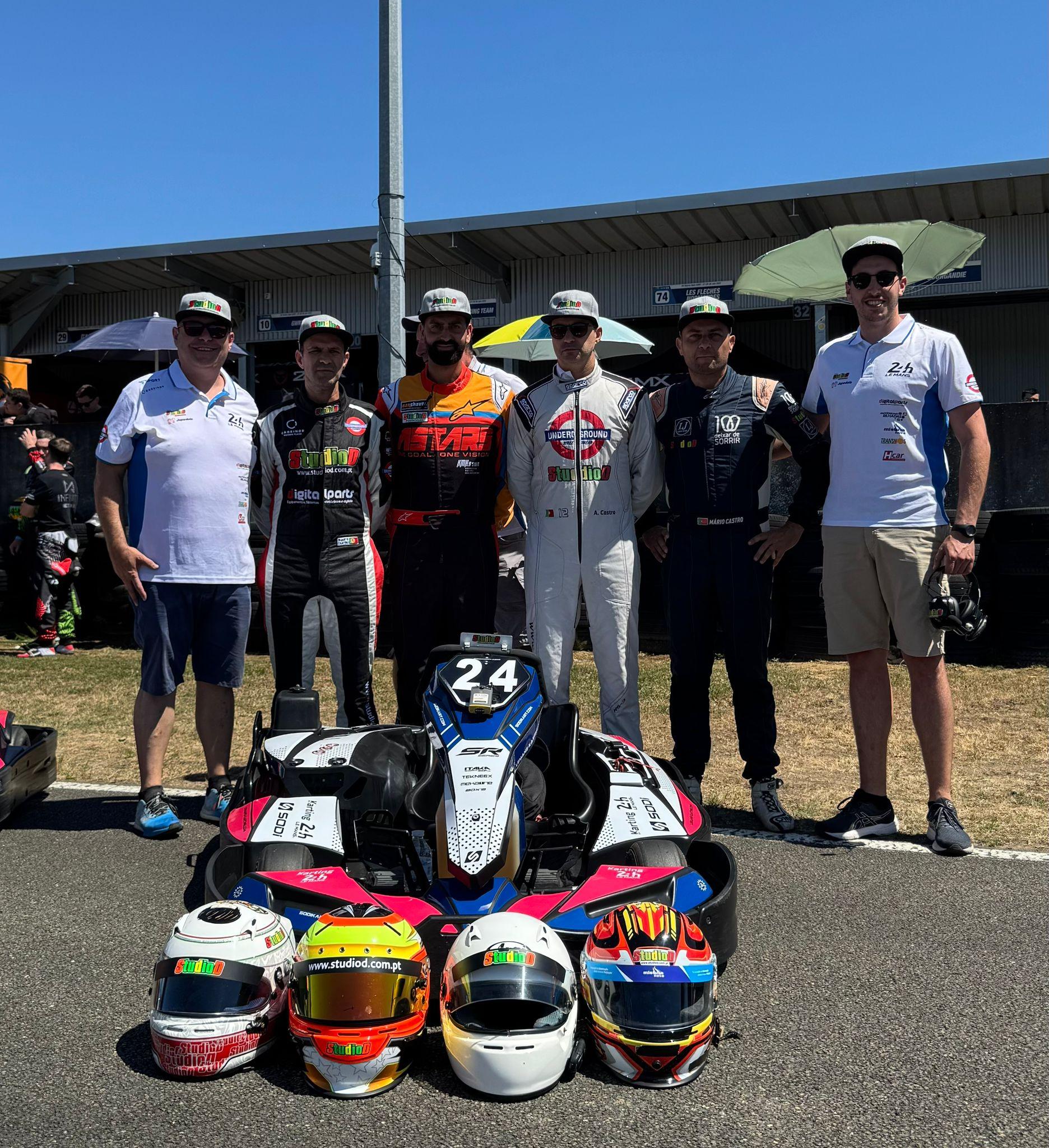 Equipa fafense foi  8.ª nas 24 horas Le Mans em karting