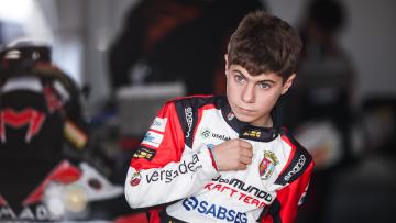 Kiko Correia no top 5 no Nacional de karting