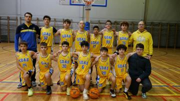 GDAS e SC Braga disputam amanhã final do campeonato distrital de basquetebol em sub-14