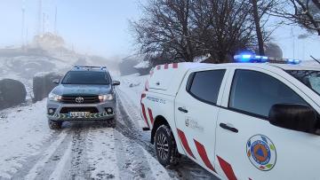 Manto branco cobre o Minho após nevão que há muito não se via