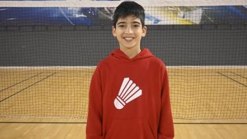 Leonardo Ferreira convocado para a seleção sub-15 de badminton