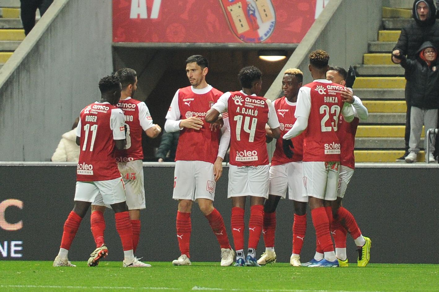 Ataque do SC Braga apontado ao top-3 da história