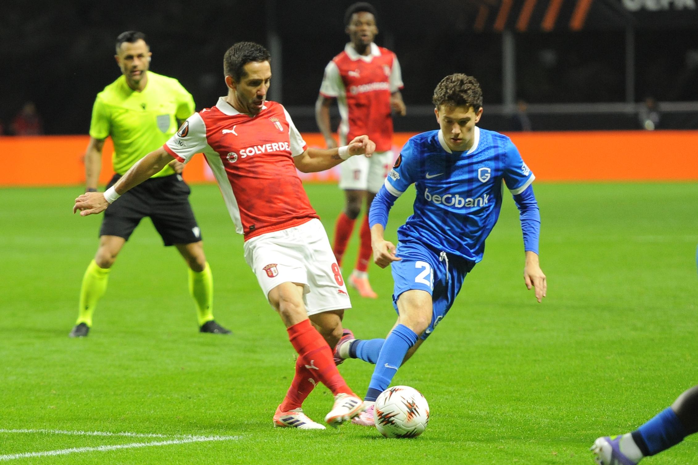 Genk impõe primeira derrota ao Sporting de Braga ao vencer no Minho por 4-3