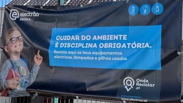 31 estabelecimentos de ensino do distrito de Braga recebem pilhas, lâmpadas e aparelhos elétricos para reciclagem