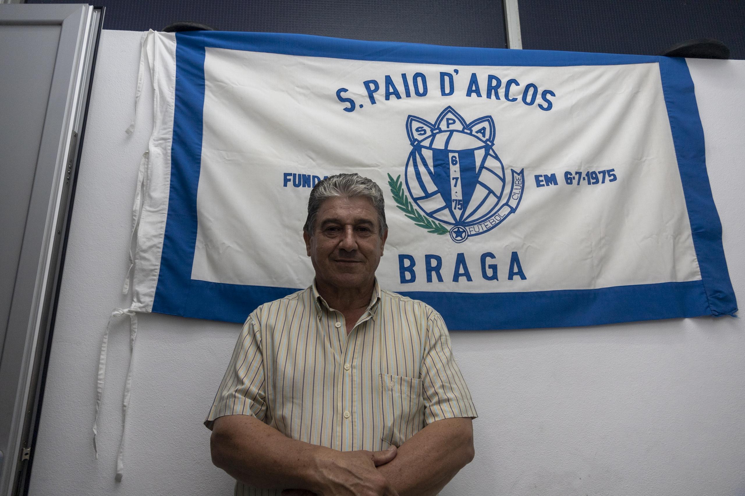 Manuel Rocha de saída da presidência do S. Paio d'Arcos