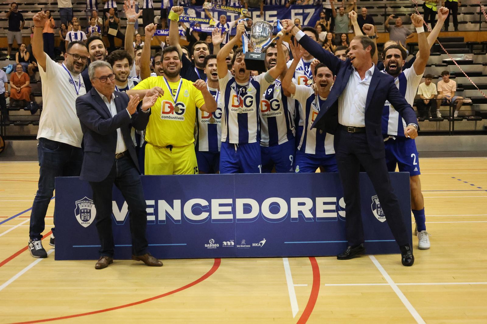 FC Marinhas venceu Supertaça Futsal da AF Braga
