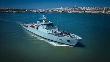 Navio da Marinha Viana do Castelo em missão em África durante 4 meses