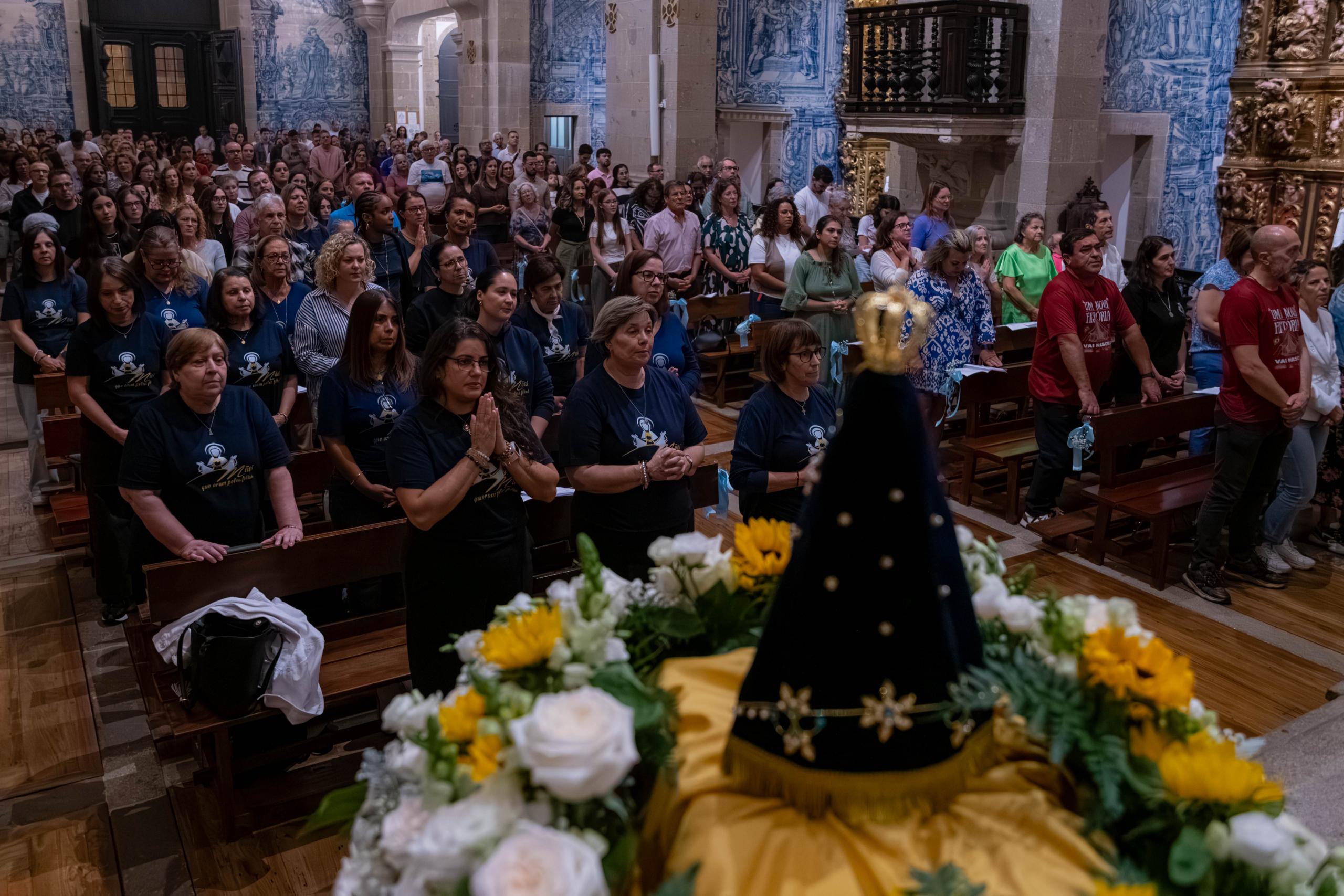 Igreja de Braga acolhe imagem da Nossa Senhora Aparecida