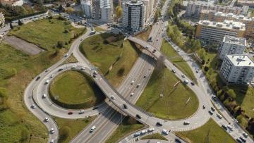 Obras do Nó de Infias  não vão implicar corte  de trânsito durante o dia
