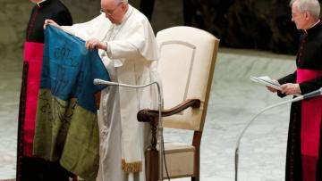 Papa reforça apelos à oração pela paz e pede aos políticos que travem conflito na Ucrânia