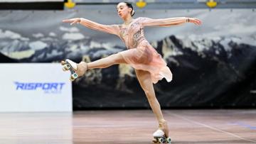 Madalena Costa sagra-se bicampeã da Europa de patinagem livre