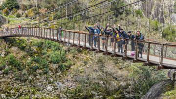 Celorico de Basto e Amarante inauguram ponte de arame