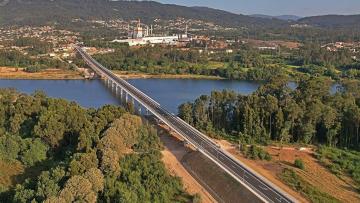 Nova ponte sobre o rio Lima em Viana do Castelo abre ao trânsito na quinta-feira