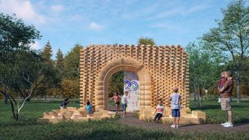 “Porta da Criança” de Guimarães vai ter instalação artística com 240 participantes