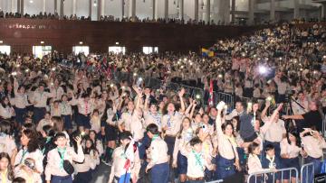 Milhares de escuteiros da Região de Braga assumem em Guimarães o desafio da construção de um mundo de esperança